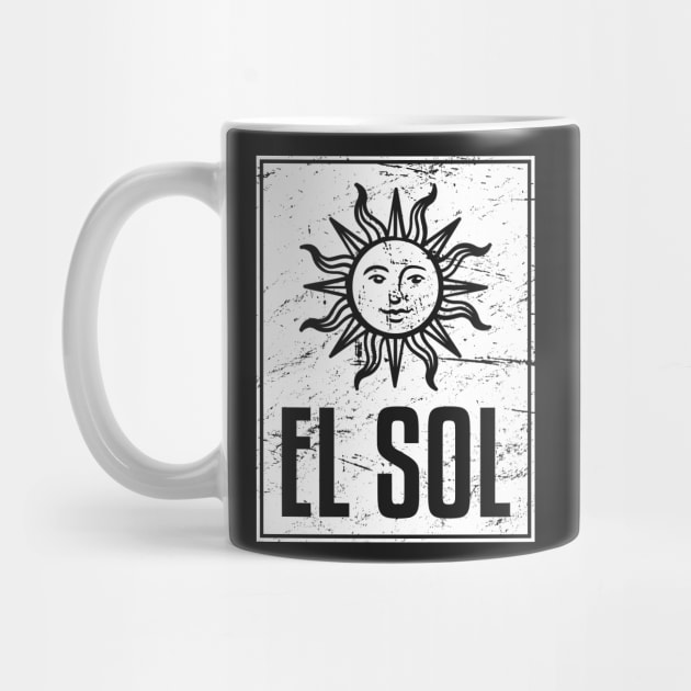 El Sol | Loteria Mexican Tarot Card by MeatMan